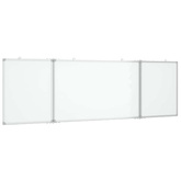 Tablica magnetyczna, składana, 160x60x1,7 cm, aluminiowa