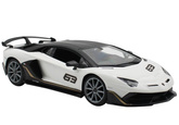 Auto R/C Lamborghini Aventador Rastar 1:14 Biały