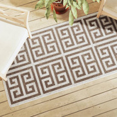 vidaXL Dywan zewnętrzny/wewnętrzny, kolorowy 80x300 cm, antypoślizgowy