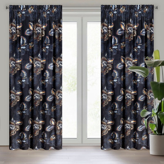 Zasłona czarna 140x270