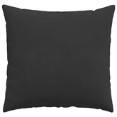 Poduszki na sofę 2 pcs Czarny 50 x 50 cm tkanina