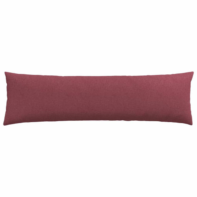 Poduszki na sofę 2 pcs Czerwone wino 145 x 40 cm tkanina