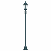 Lampa ogrodowa Vintage szczotkowana zieleń 68 x 20 x 235 cm
