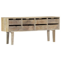 vidaXL Komoda, 140 x 30 x 60 cm, lite drewno mango