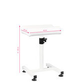Podnóżek do pedicure 108 biały 126179
