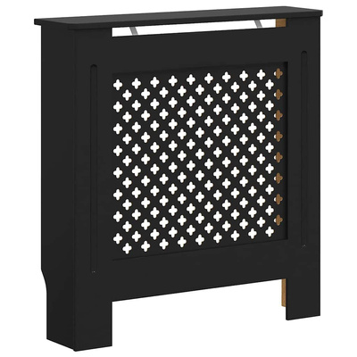 na kaloryfer, MDF, czarna, 78 cm Osłona