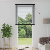 Żaluzja wenecka Czarny 213 x 80 cm 25 mm PVC