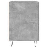 vidaXL Biurko, szarość betonu, 140x50x75 cm, materiał drewnopochodny wariant 5
