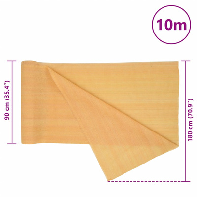 Siatka cieniująca, kolor piaskowy, 1,8x10 m, HDPE, 75 g/m?