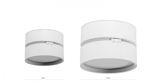 OPRAWA SUFITOWA TUBA DOWNLIGHT URBAN DIM CCT 18W Bialy ULDL331 Unilight