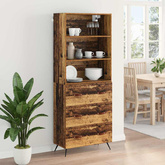 Highboard Stare drewno 69,5 x 34 x 180 cm Drewno inżynieryjne