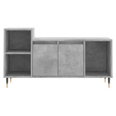 vidaXL Szafka pod TV, szarość betonu, 100x35x55 cm wariant 4