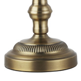 Lampka Biurkowa Bankierka Biała Szklana Abruzzo Banca E27