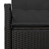 Sofa Ogrodowa z poduszką 120 x 62 x 69 cm polirattan