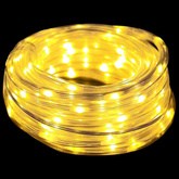 Lina świetlna z 1200 diodami LED Ciepła biel 50 m PVC