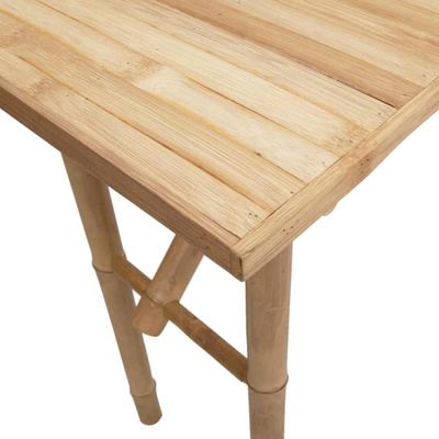 Stolik konsolowy, 115x39x75 cm, bambusowy