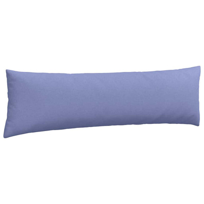 Poduszki na sofę 2 pcs Niebieski dżins 145 x 40 cm tkanina