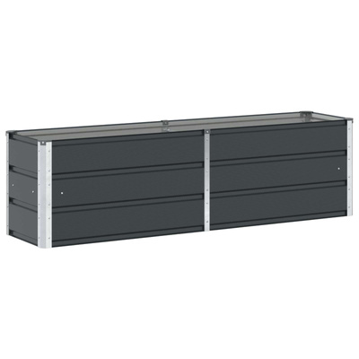 Donica Antracyt 160 x 40 x 45 cm Stal