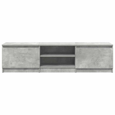 Szafka pod TV, betonowy szary, 140x40x35,5 cm