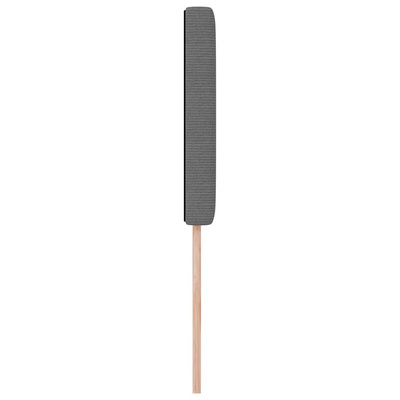 Zagłówek Jasnoszary 100 cm Tkanina sztruksowa
