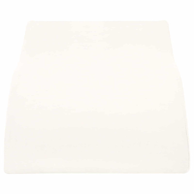 Poduszka na nogi Biały 68 x 40 x 18 cm Pianka PU