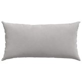 Poduszki na sofę 2 pcs Jasnoszary 80 x 40 cm tkanina