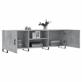 Szafka pod TV, szarość betonu, 150x30x50 cm vidaXL