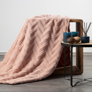 Koc Jodła pudrowy 150x200