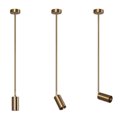 Lampa Wisząca Złota 80cm GU10 Spot Abruzzo Fin