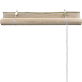 vidaXL Naturalne rolety bambusowe, 2 szt., 120 x 160 cm