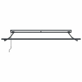 Rama markizy Z regulacją Antracyt 3 x 2,5 m Stal