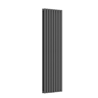 GRZEJNIK DEKORACYJNY, PIONOWY INVENA DUO 1800X480 SZARY MAT