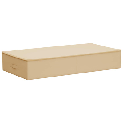 Skrzynia do przechowywania 2 pcs kremowy 90 x 48 x 15 cm