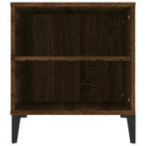 Szafka pod TV, brązowy dąb, 102x44,5x50 cm vidaXL