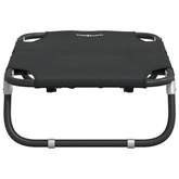 vidaXL Legowisko dla psa, antracytowe, tkanina Oxford i stal