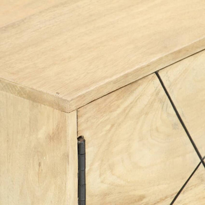 vidaXL Szafka pod TV, 140x30x40 cm, lite drewno mango