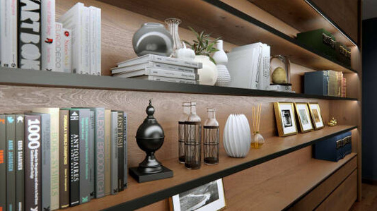 Profil LED LUMINES typ Q18 czarny anodowany 1 m