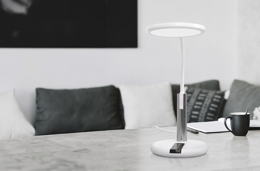 Lampka biurkowa K-BL1513A BIAŁY z serii ERIS