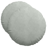 Poduszki na siedziska 2 pcs Jasnoszary ?50 x 19 cm Aksamit
