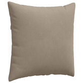 Poduszki na sofę 2 pcs Ciemnoszary 60 x 60 cm tkanina