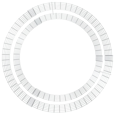 Palenisko gabionowe, ? 100 cm, galwanizowane żelazo