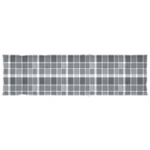 vidaXL Leżak tarasowy z podnóżkiem i poduszką, lite drewno akacjowe