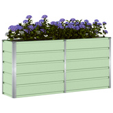 Donica Zielony 160 x 40 x 75 cm Stal