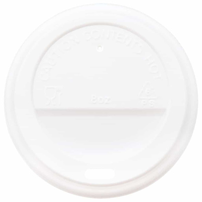 Pokrywki do kubków papierowych do kawy, Ø80 mm, 8oz, 1000 szt.