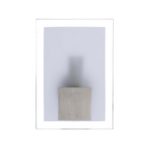 Lampa ścienna Candellux 91-02900 Karat kinkiet 1*40W G9 matowy nikiel