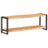 vidaXL Szafka pod TV, 120x30x40 cm, lite drewno akacjowe