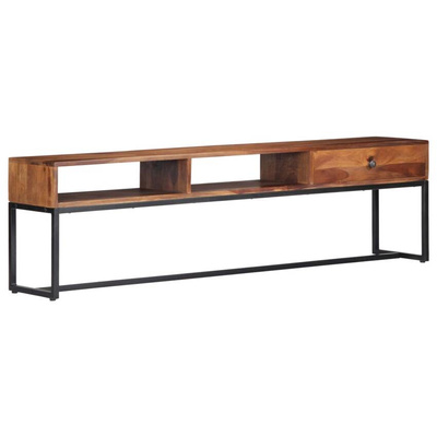 vidaXL Szafka pod TV, 160x30x45 cm, lite drewno sheesham