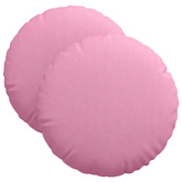 Poduszki na siedziska 2 pcs Różowy ?40 x 13 cm tkanina