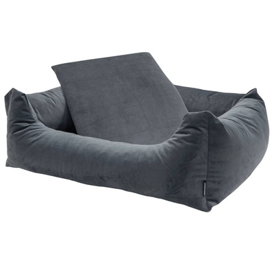 Madison Legowisko dla psa Velvet, 120x95x28 cm, szare