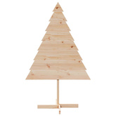 Drewniana choinka do udekorowania, 150 cm, lite drewno sosnowe